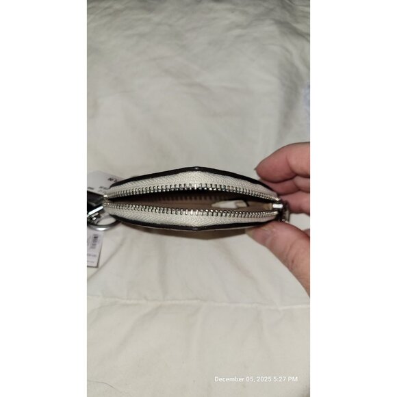 Coach Cherry Heart Keychain Pouch Bag Charm NWT - Picture 4 of 4